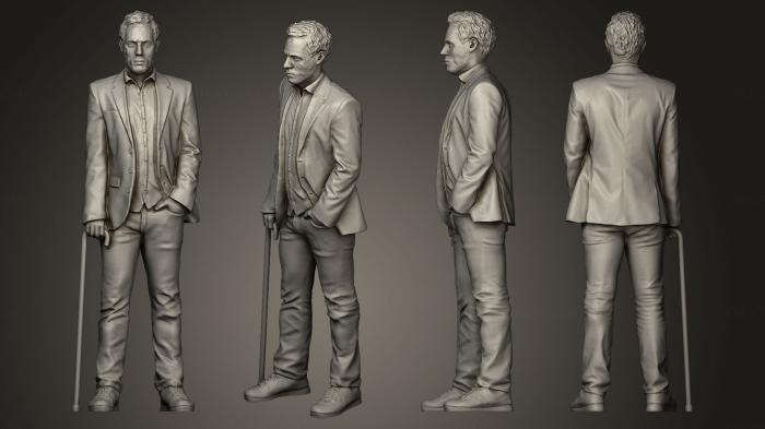 Statues of famous people (STKC_0080) 3D model for CNC machine