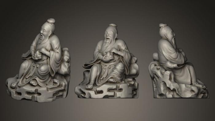 Figurines Chinese and Japanese (STKCH_0007) 3D model for CNC machine