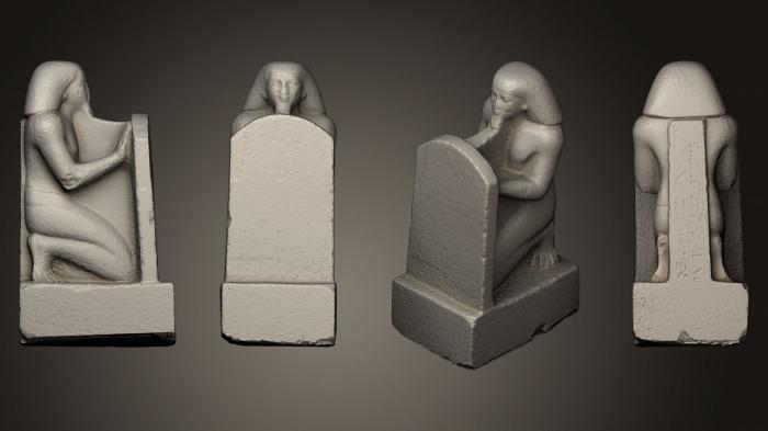 Egyptian statues and reliefs (STKE_0078) 3D model for CNC machine