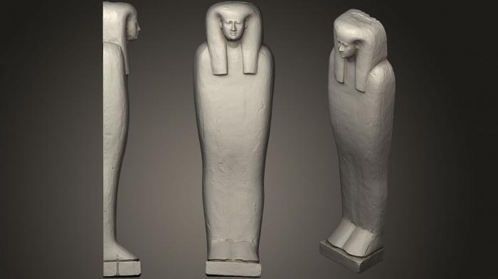Egyptian statues and reliefs (STKE_0091) 3D model for CNC machine