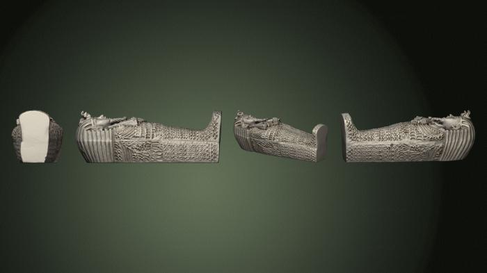 Egyptian statues and reliefs (STKE_0134) 3D model for CNC machine