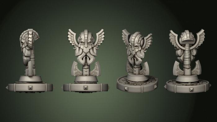 Egyptian statues and reliefs (STKE_0145) 3D model for CNC machine
