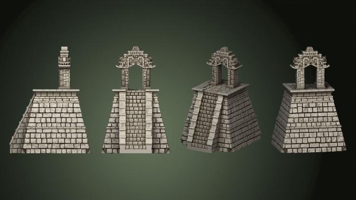 Egyptian statues and reliefs (STKE_0182) 3D model for CNC machine