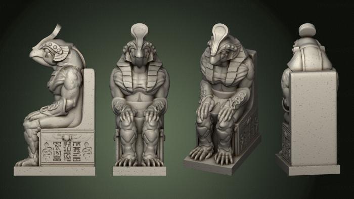 Egyptian statues and reliefs (STKE_0233) 3D model for CNC machine