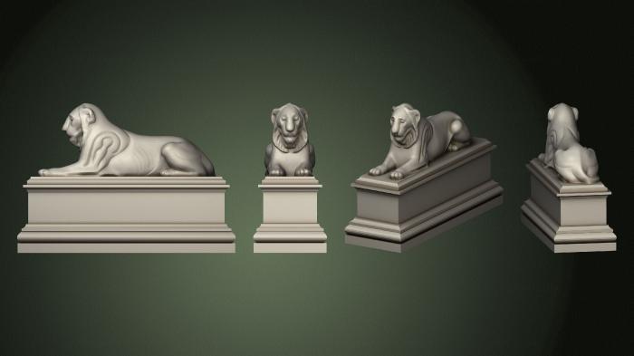 Egyptian statues and reliefs (STKE_0261) 3D model for CNC machine