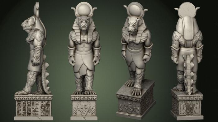 Egyptian statues and reliefs (STKE_0262) 3D model for CNC machine