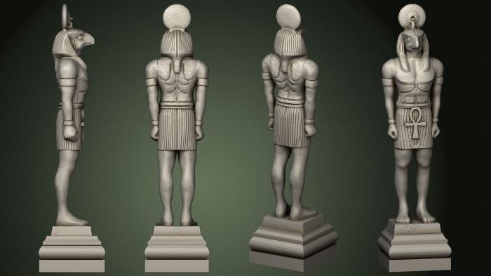 Egyptian statues and reliefs (STKE_0265) 3D model for CNC machine