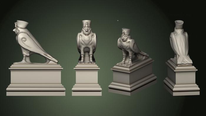 Egyptian statues and reliefs (STKE_0267) 3D model for CNC machine