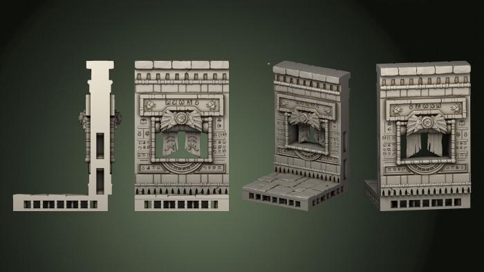Egyptian statues and reliefs (STKE_0278) 3D model for CNC machine