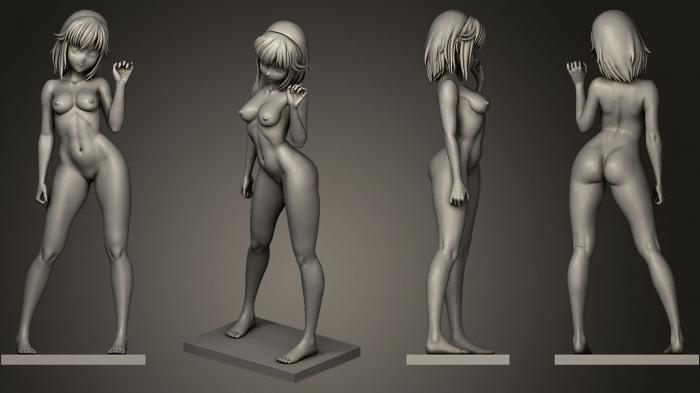 Figurines of girls (STKGL_0066) 3D model for CNC machine