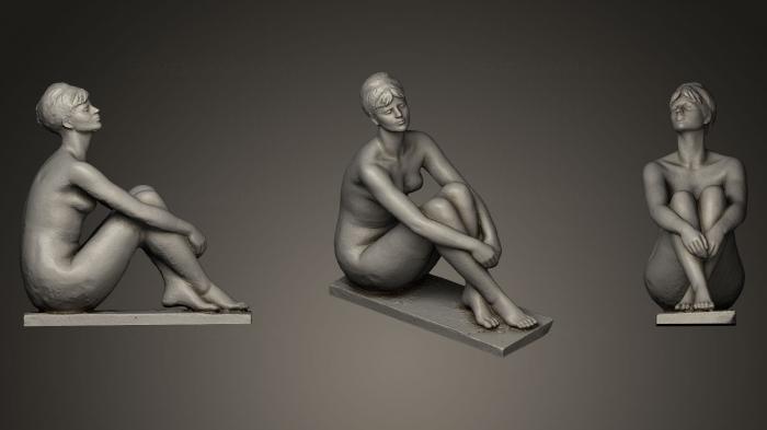 Figurines of girls (STKGL_0153) 3D model for CNC machine