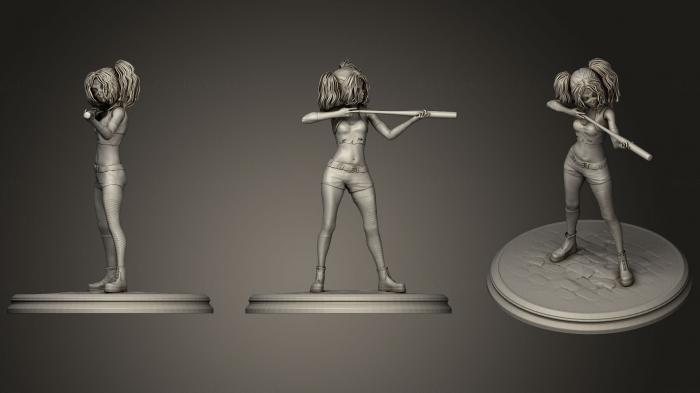 Figurines of girls (STKGL_0286) 3D model for CNC machine