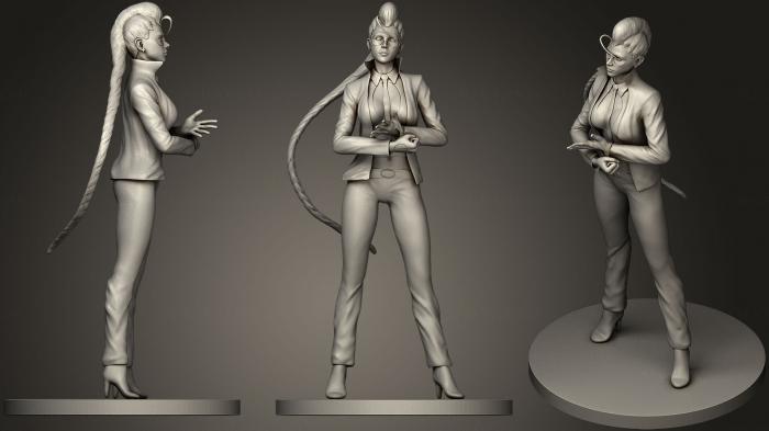 Figurines of girls (STKGL_0382) 3D model for CNC machine