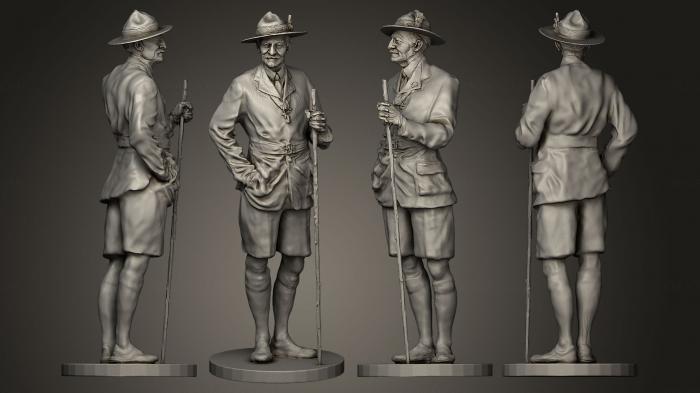 Figurines of people (STKH_0007) 3D model for CNC machine