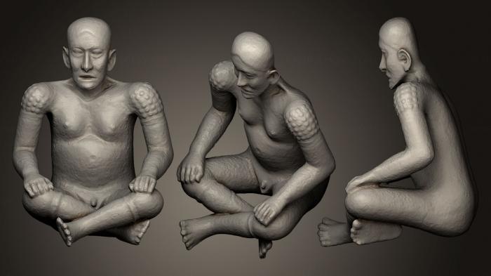 Figurines of people (STKH_0111) 3D model for CNC machine