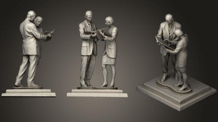 Figurines of people (STKH_0192) 3D model for CNC machine