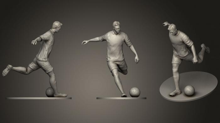 نموذج ثلاثي الأبعاد لآلة CNC تماثيل الناس كرة القدم فوتسترايك 04