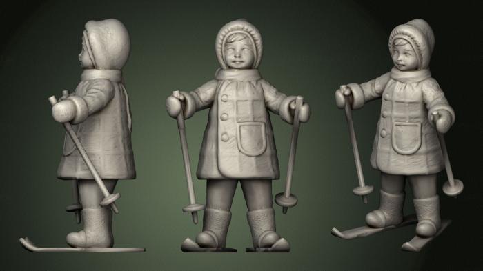 Figurines of people (STKH_0295) 3D model for CNC machine