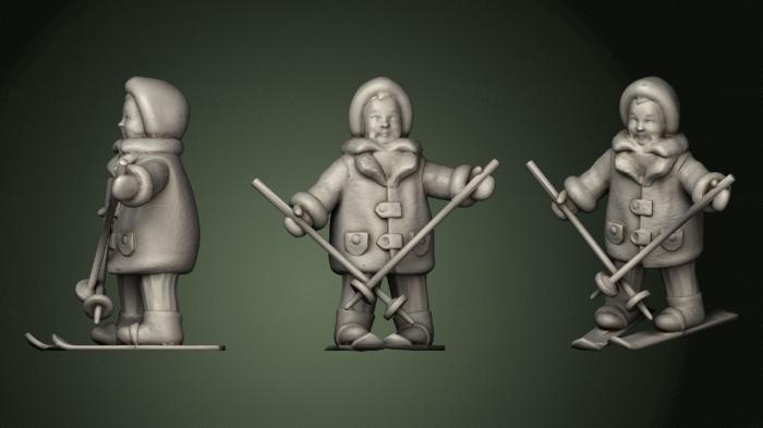 Figurines of people (STKH_0297) 3D model for CNC machine