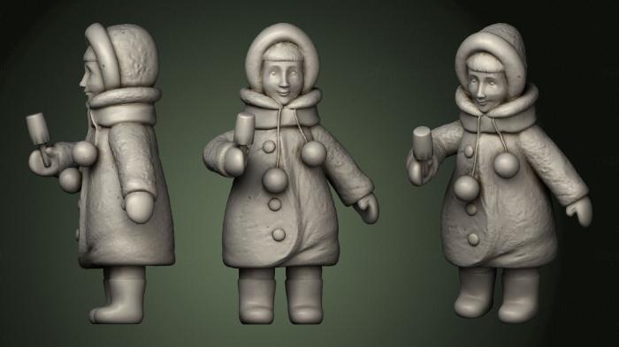 Figurines of people (STKH_0307) 3D model for CNC machine