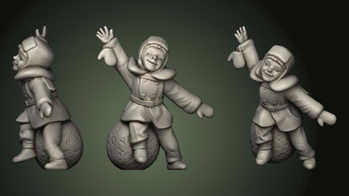 Figurines of people (STKH_0338) 3D model for CNC machine