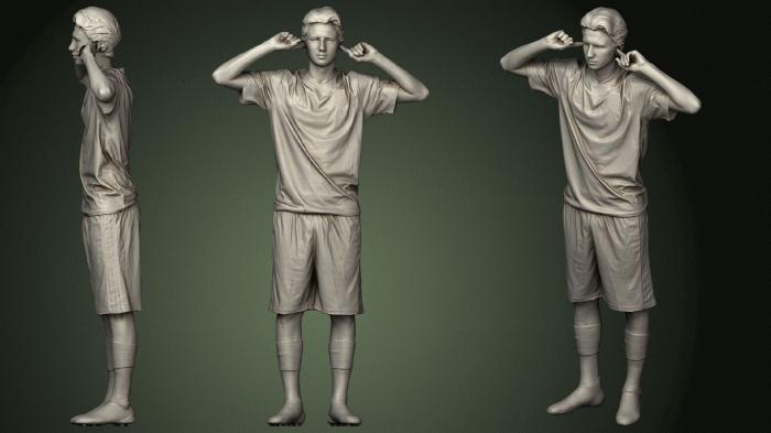 Figurines of people (STKH_0340) 3D model for CNC machine
