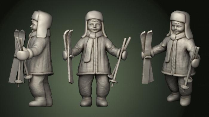 Figurines of people (STKH_0349) 3D model for CNC machine