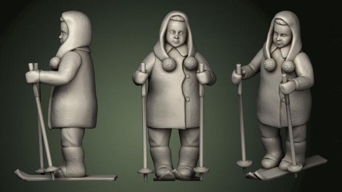 Figurines of people (STKH_0354) 3D model for CNC machine