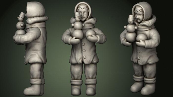 Figurines of people (STKH_0359) 3D model for CNC machine