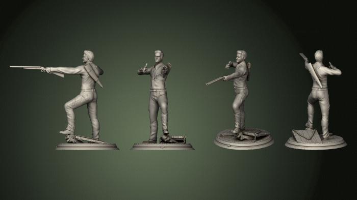 Figurines of people (STKH_0385) 3D model for CNC machine