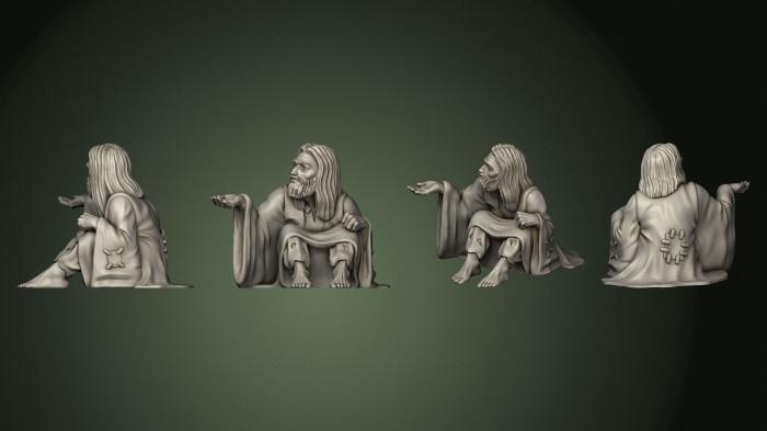 Figurines of people (STKH_0420) 3D model for CNC machine