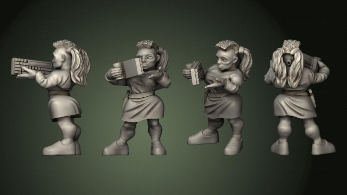 Figurines of people (STKH_0478) 3D model for CNC machine