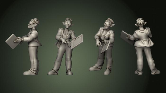 Figurines of people (STKH_0490) 3D model for CNC machine