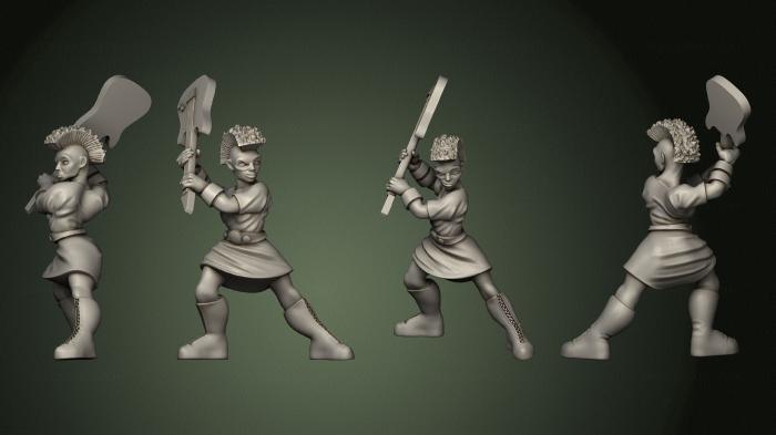 Figurines of people (STKH_0500) 3D model for CNC machine