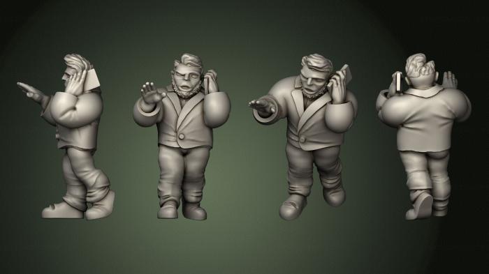 Figurines of people (STKH_0503) 3D model for CNC machine