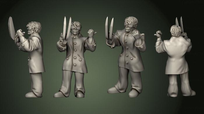 Figurines of people (STKH_0508) 3D model for CNC machine