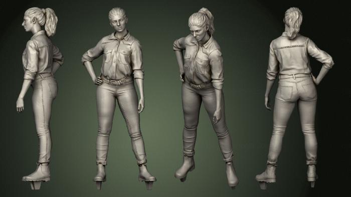 Figurines of people (STKH_0555) 3D model for CNC machine