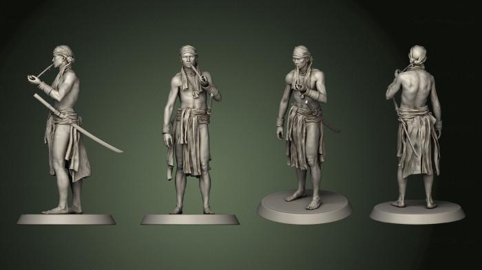 Figurines of people (STKH_0560) 3D model for CNC machine