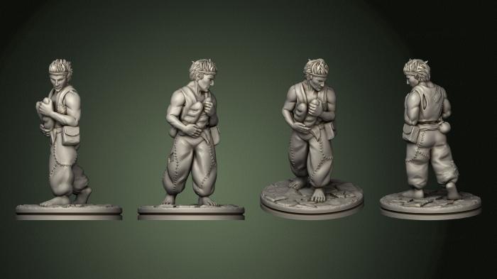 Figurines of people (STKH_0592) 3D model for CNC machine