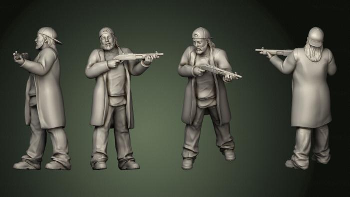 Figurines of people (STKH_0602) 3D model for CNC machine