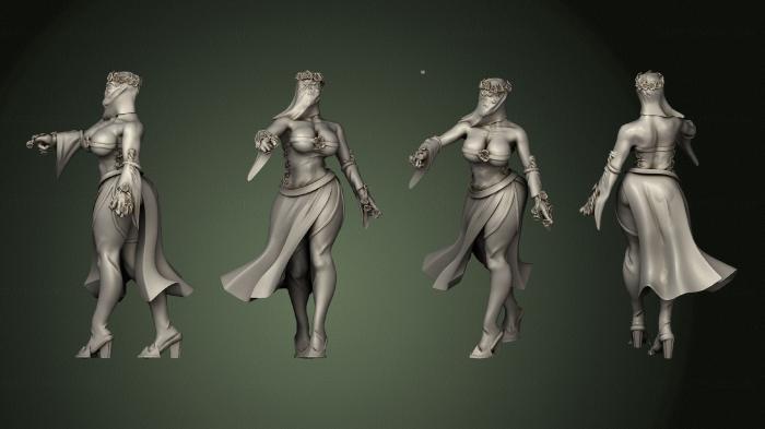Figurines of people (STKH_0613) 3D model for CNC machine