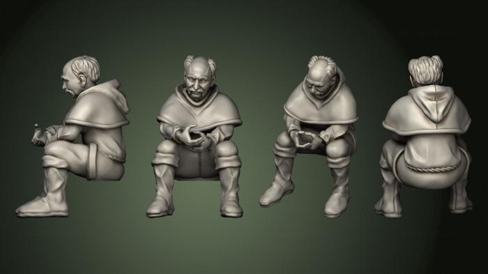 Figurines of people (STKH_0626) 3D model for CNC machine