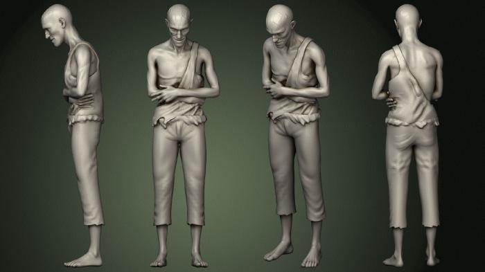 Figurines of people (STKH_0636) 3D model for CNC machine