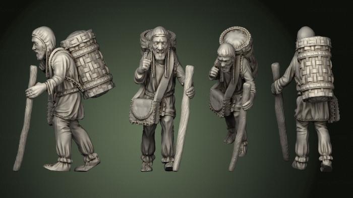 Figurines of people (STKH_0673) 3D model for CNC machine
