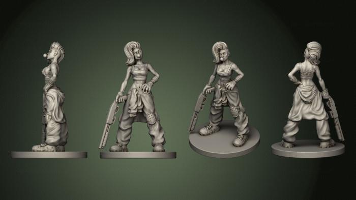 Figurines of people (STKH_0714) 3D model for CNC machine