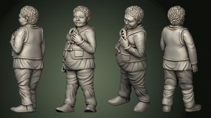 Figurines of people (STKH_0726) 3D model for CNC machine