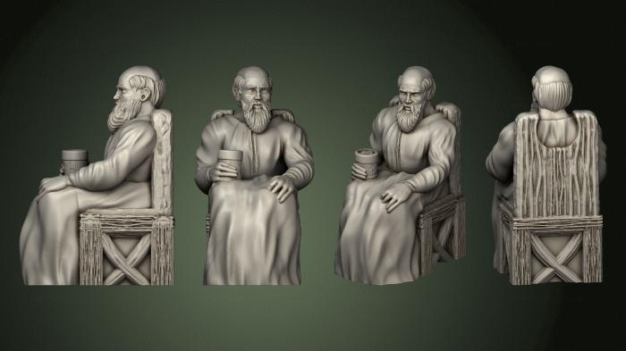 Figurines of people (STKH_0760) 3D model for CNC machine