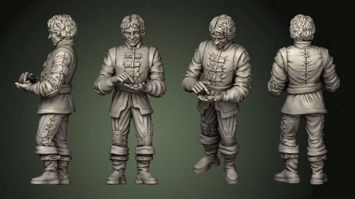 Figurines of people (STKH_0776) 3D model for CNC machine