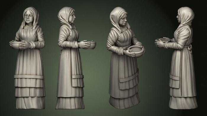 Figurines of people (STKH_0794) 3D model for CNC machine