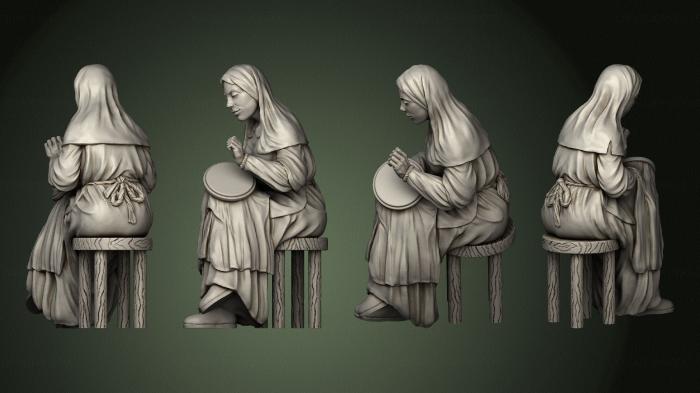 Figurines of people (STKH_0796) 3D model for CNC machine